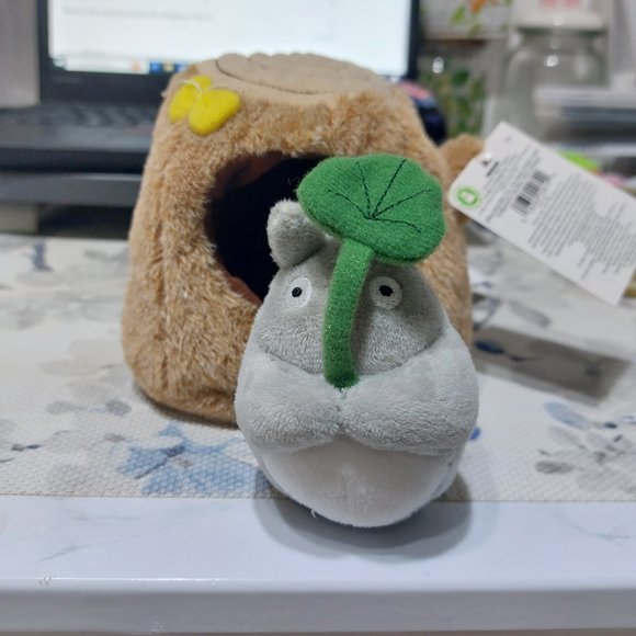 My Neighbor Totoro Mon Voisin Totoro Tree Trunk Plush Sun Arrow Plush Toy - Picture 6 of 12